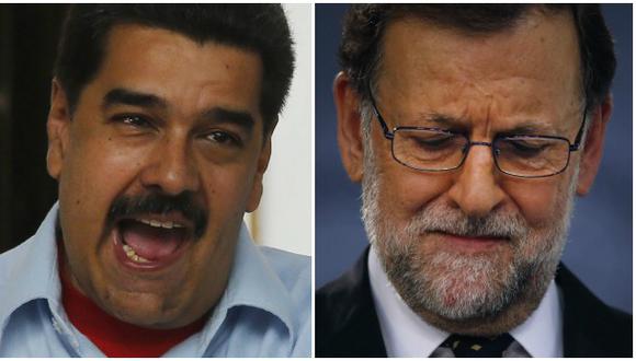 Maduro llama a Rajoy "racista, basura corrupta y colonialista"