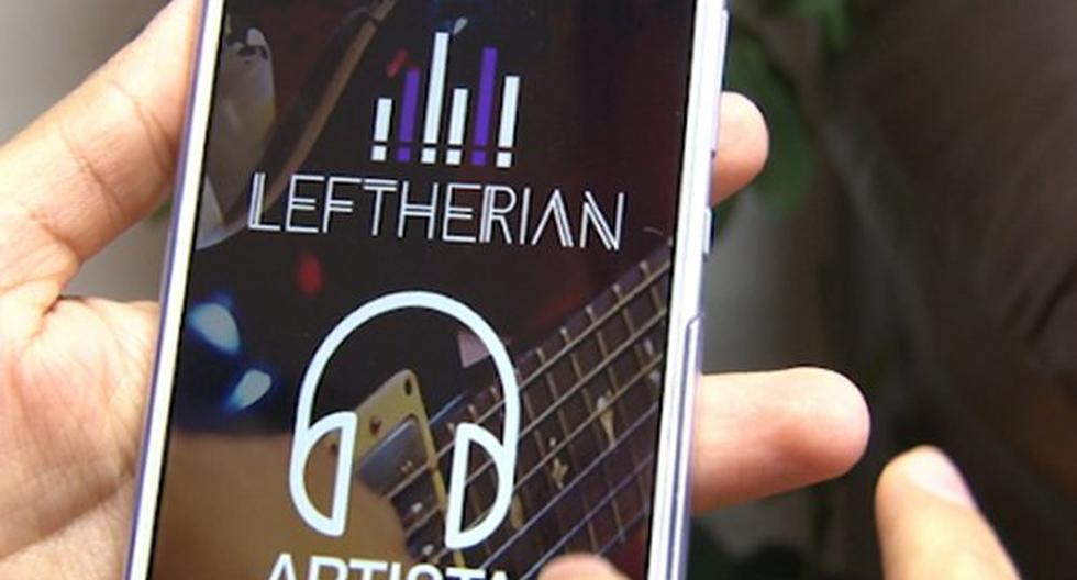 Jóvenes peruanos crearon “Leftherian”, un aplicativo móvil que busca acabar con todas las trabas burocráticas que tienen los artistas al momento de registrar sus canciones y cobrar sus regalías. (Foto: Andina)