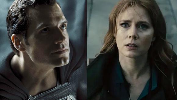 Superman (Henry Cavill) y Lois Lane (Amy Adams), tal y como aparecen en "Zack Snyder's Justice League", versión extendida de reciente estreno. Fotos: Warner Bros.