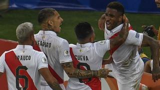 Jefferson Farfán y su efusiva celebración por el pase de Perú a semifinales de Copa América