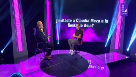 "El valor de la verdad": Nicola Porcella revela que Claudia Meza fue su invitada (Foto: Captura de pantalla)