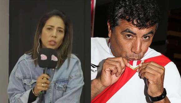 La aún esposa de Julio ‘Coyote’ Rivera se pronunció sobre 'ampay' difundido por el programa "Magaly TV: La Firme”. (Foto: América TV/Difusión).