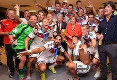 Brasil 2014: así celebró la selección alemana en privado