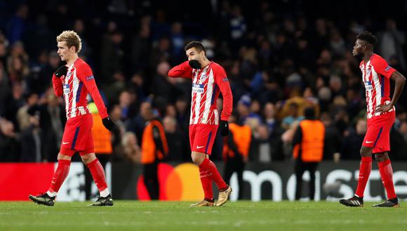Atlético de Madrid quedó fuera de la Champions y ahora se deberá enfocar en la Europa League. (Foto: Reuters)