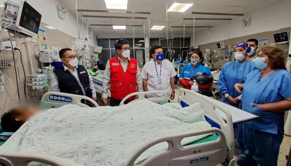 Los 16 heridos de accidente en avionet se encuentran recibiendo atención oportuna en el Hospital Regional de Loreto y el Hospital III Iquitos de Essalud. (Foto: Seguro Social de Salud)