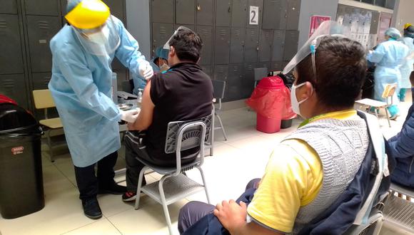 Tacna es una de las regiones que más ha avanzado en el proceso de vacunación contra el COVID-19. (Foto: GEC)