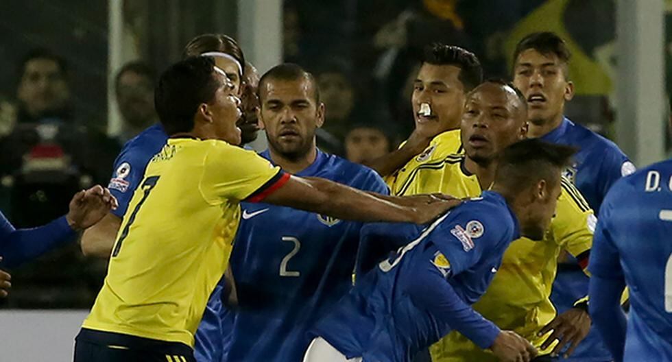 Neymar provocó la reacción de Bacca (Foto: Getty Images)