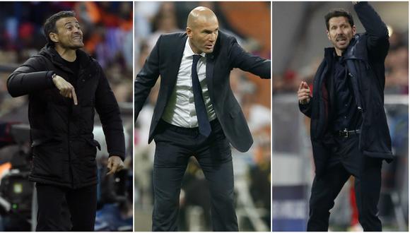Luis Enrique, Zidane y Simeone: palabras de los tres técnicos