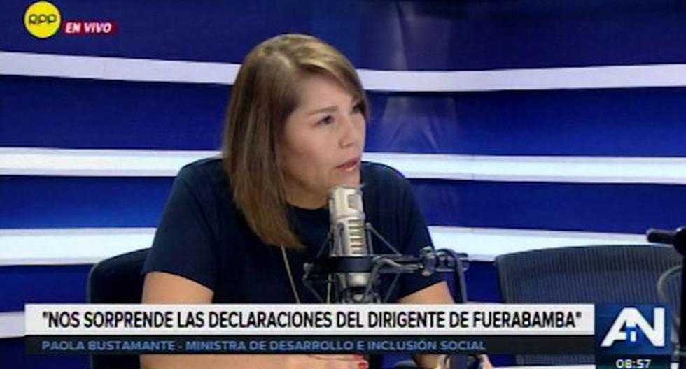 Paola Bustamante, señaló que está sorprendida por las declaraciones de Rojas a pesar que el diálogo ha continuado con normalidad. (Video:RPP)