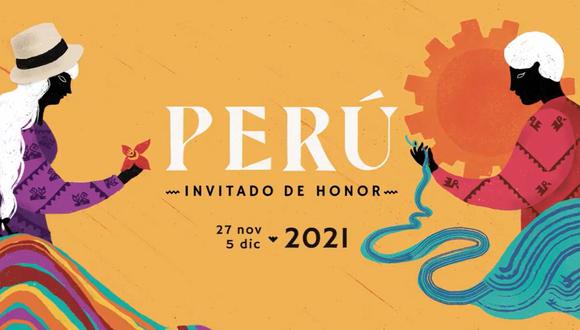 Perú es invitado de honor en la Feria del Libro de Guadalajara 2021. (Foto: FIL Guadalajara)