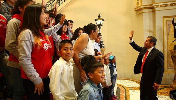 Humala: Mejora de la educación debe ser una política de Estado