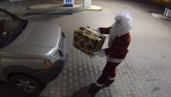 YouTube: Papá Noel psicótico aterroriza por Navidad (VIDEO)