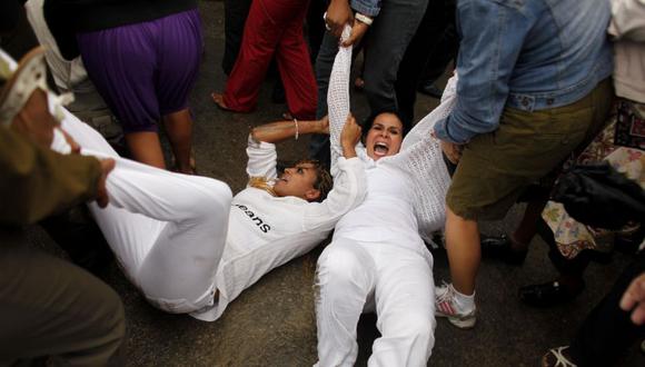 La primera audiencia sobre delitos del castrismo en Cuba. (Foto: AFP)