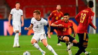 España igualó 1-1 con Alemania con un gol en el último minuto por la Liga de Naciones