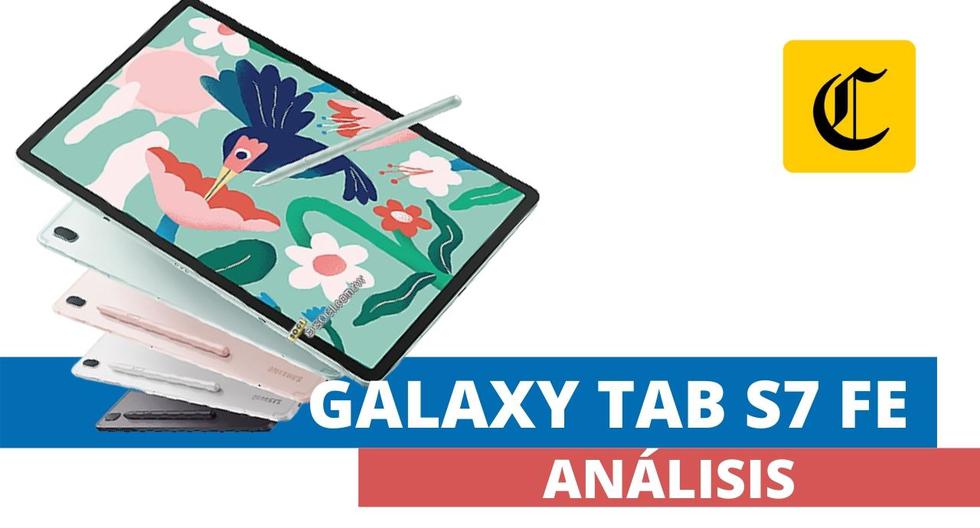 Con la Galaxy Tab S7 FE, Samsung ha recortado un poco la configuración de su tableta más top para ofrecer una experiencia parecida a un precio menor. (El Comercio)