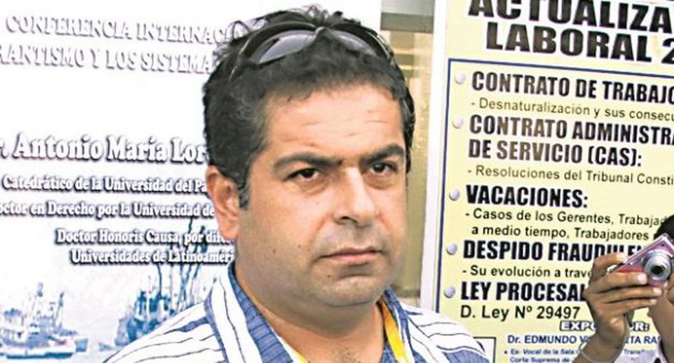Procurador Joel Segura hace cálculos sobre el juicio de Martín Belaunde Lossio. (Foto: Peru.com)