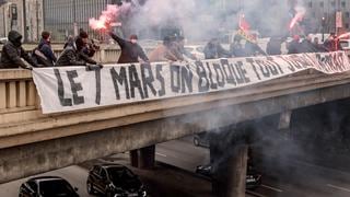 Francia: Sindicatos se preparan para una huelga masiva contra la reforma de las pensiones 
