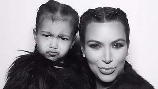 North West debuta como modelo junto a Kim Kardashian y su abuela Kris
