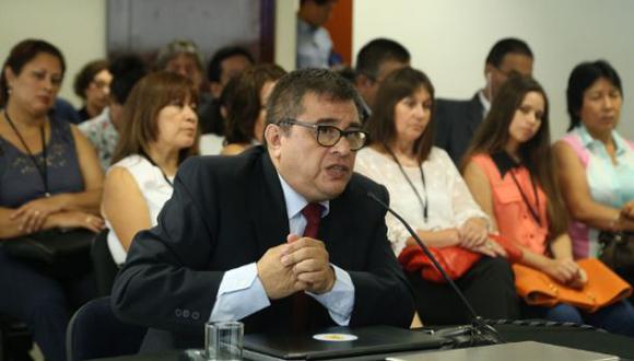 El pleno del CNM escuch&oacute; ayer los planes de trabajo de cuatro finalistas. Adolfo Castillo Meza result&oacute; elegido como nuevo jefe de la ONPE. (Foto: Andina)