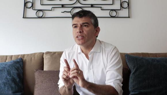 Julio Guzmán expresó su rechazo en contra de la decisión del Tribunal Constitucional. (Foto: GEC)