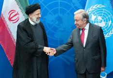 Guterres pide a Teherán tener “máxima moderación” ante protestas en Irán