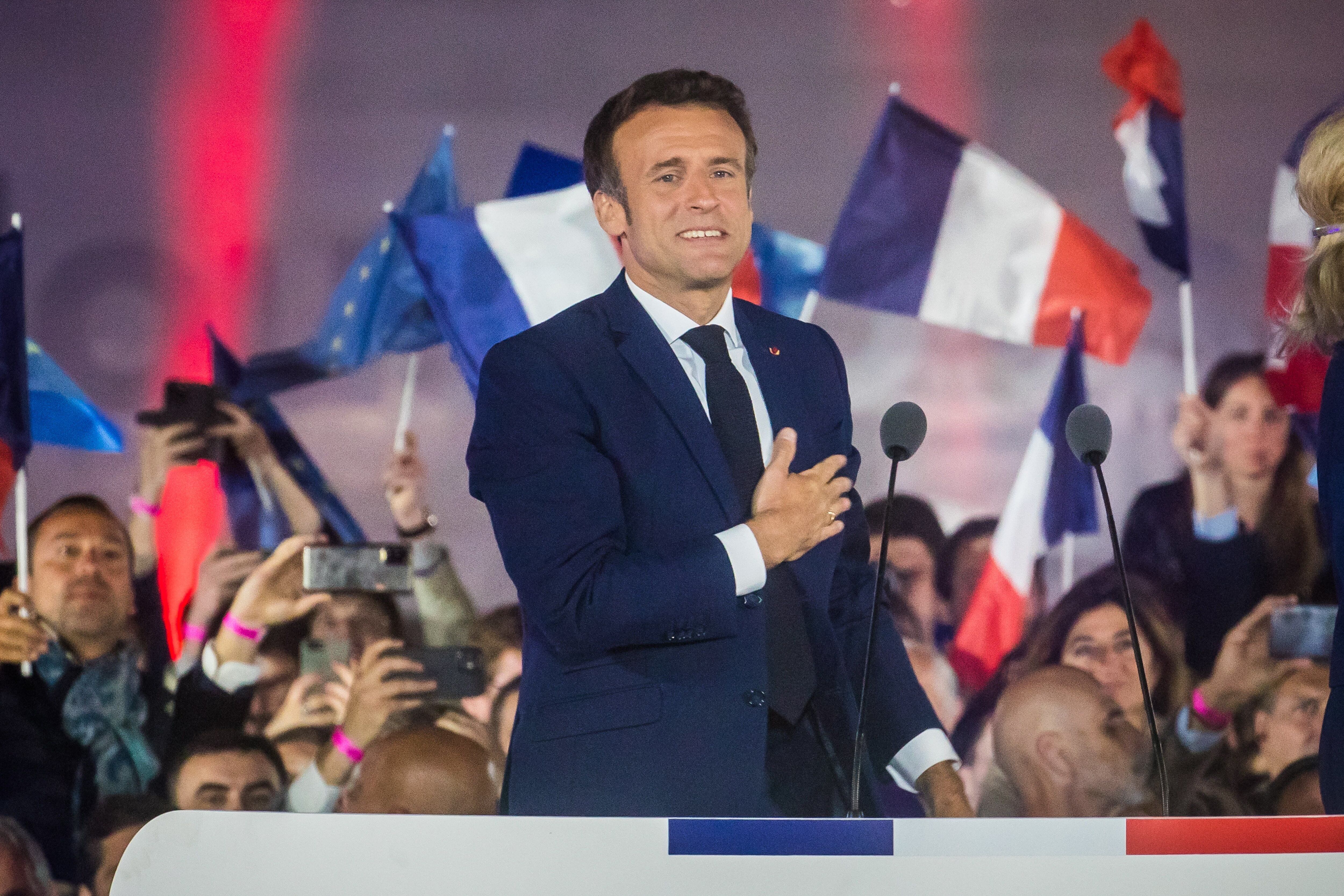 The president of France, Emmanuel Macron, has been in power since 2017. With this re-election he will stay until 2027. EFE