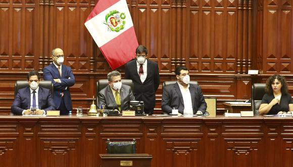 Los integrantes de la Mesa Directiva, entre ellos su presidente Manuel Merino, viajarán a Apurímac para la sesión descentralizada. (Foto: Congreso)