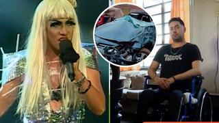 Imitador de Lady Gaga paralizado tras grave accidente automovilístico