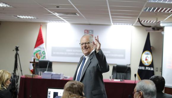 El ex presidente Pedro Pablo Kuczynski participó de la audiencia del recurso de apelación a la detención preliminar. (Foto: Giancarlo Ávila / GEC)