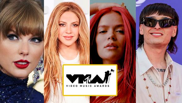 Conoce aquí la lista completa de los nominados a los MTV VMA 2023 | Foto: Composición EC