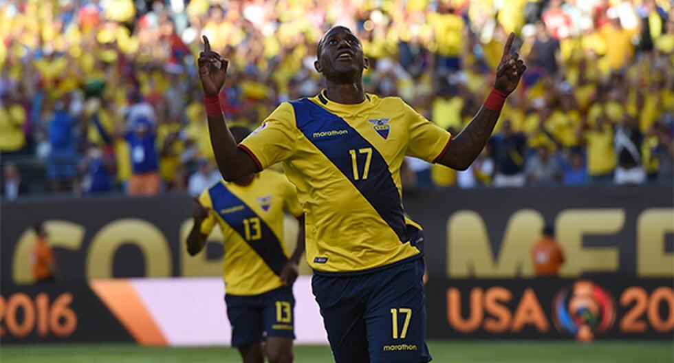 Ecuador le metió dos goles a Haití en el primer tiempo. (Foto: AFP)
