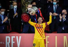 Lionel Messi lidera el top-10 de los futbolistas argentinos con más títulos