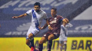 Cruz Azul, con gol agónico de Pineda, igualó en su visita a Puebla por la Liga MX