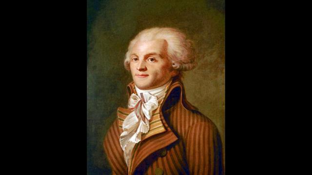 Retrato de Maximilien Robespierre, abogado, escritor y líder de la Revolución francesa que se opuso a la pena de muerte.