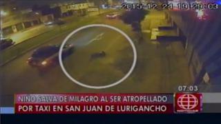 San Juan de Lurigancho: sujeto arrolló a niño de 11 años y huyó