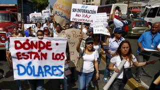 Marcha de venezolanos contra Nicolás Maduro en imágenes