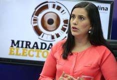 Verónika Mendoza niega haber escrito en agenda de Nadine Heredia