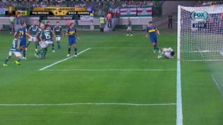 Boca Juniors vs. Palmeiras: Gustavo Gómez y el gran cabezazo que casi pone el 1-1 | VIDEO