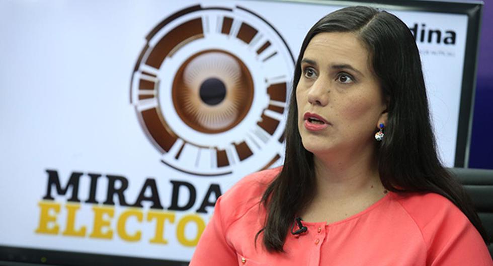 Verónika Mendoza anunció que Marisa Glave encabezará lista del Frente Amplio. (Foto: Andina)