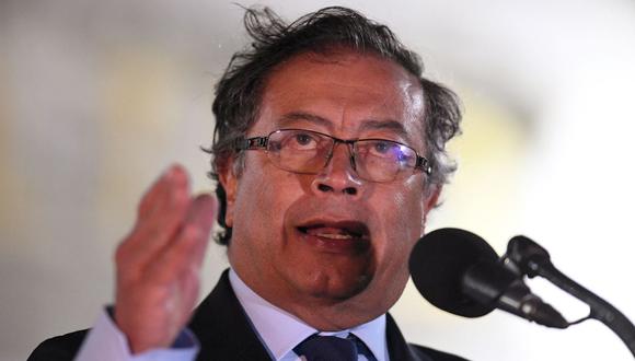 El presidente de Colombia Gustavo Petro. (DANIEL MUNOZ / AFP).