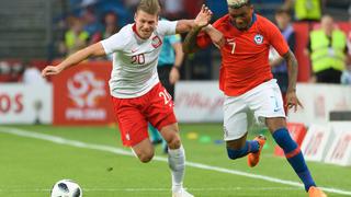 Chile empató 2-2 ante Polonia en amistoso de preparación