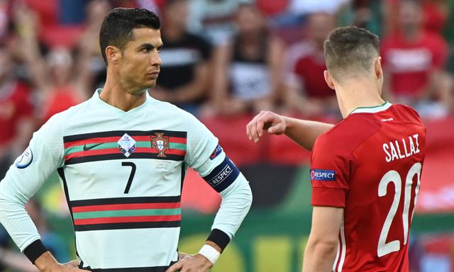 Portugal vs. Hungría juegan por la Eurocopa 2021. Foto: AFP