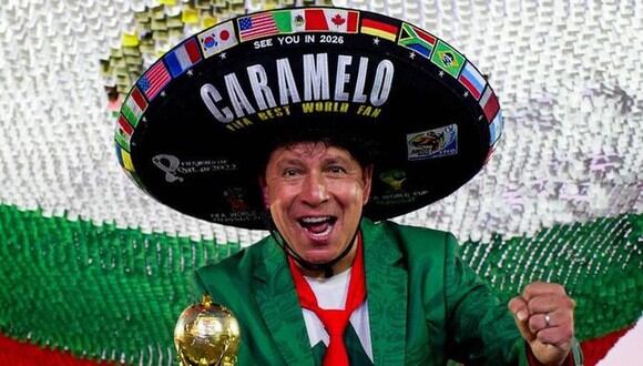 Caramelo es un hincha incondicional de la selección mexicana que ahora está en Qatar (Foto: Caramelo México/Instagram)