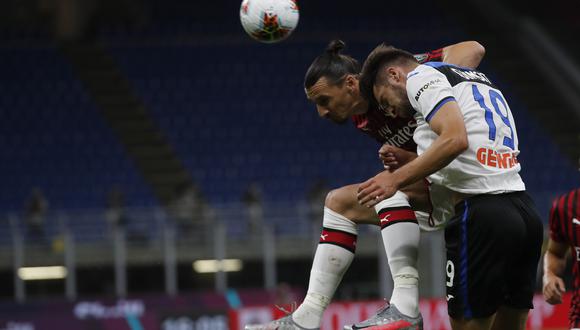 El Milan y Atalanta igualaron en un duelo entre dos de los equipos que mejor regresaron de la para. (Foto: AP)