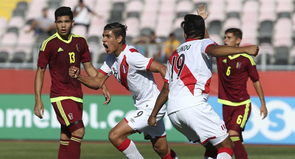 Perú vs Venezuela se vieron las caras en el Estadio Fiscal por el Sudamericano Sub 17. (Foto: FPF)