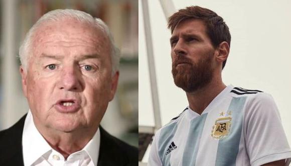 Fernando Niembro no se guardó nada contra Lionel Messi. (Fotos: Internet/Instagram)