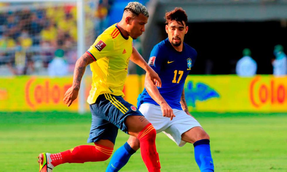 Colombia vs. Brasil resumen y resultado del partido por Eliminatorias