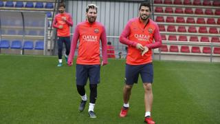 Messi volvió a entrenar con Barcelona y apunta a la Champions