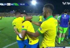 Argentina vs. Brasil: Paulinho decretó el 1-0 a favor del ‘Scratch’ por el cuadrangular final del Preolímpico 2020 | VIDEO