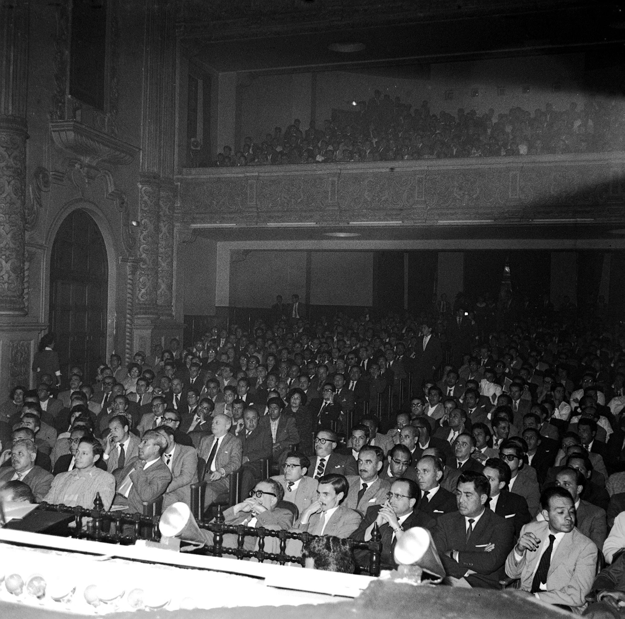 Teatro Colón, 22 de noviembre de 1960 (Foto: El Comercio /Archivo).